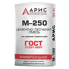 Цементно-песчаная смесь ЦПС М250 B20