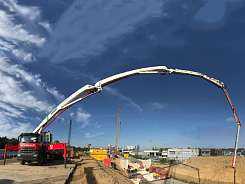 Бетононасос 58 метров